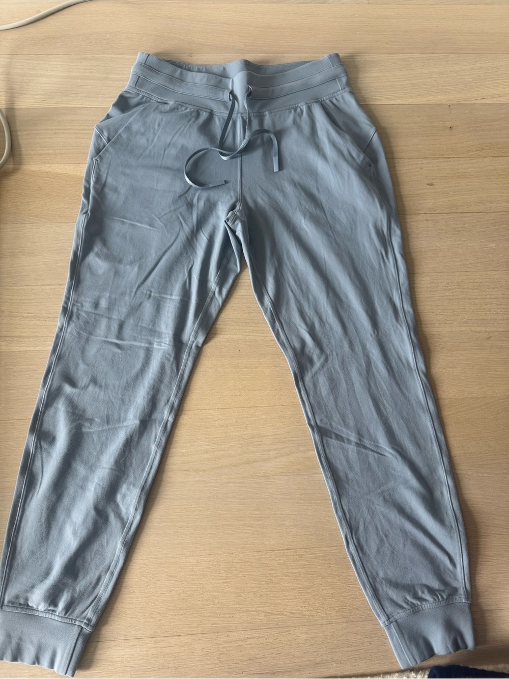 Lululemon Ready to Rulu Joggers Size 8 Gray Blue Drawstring Pants